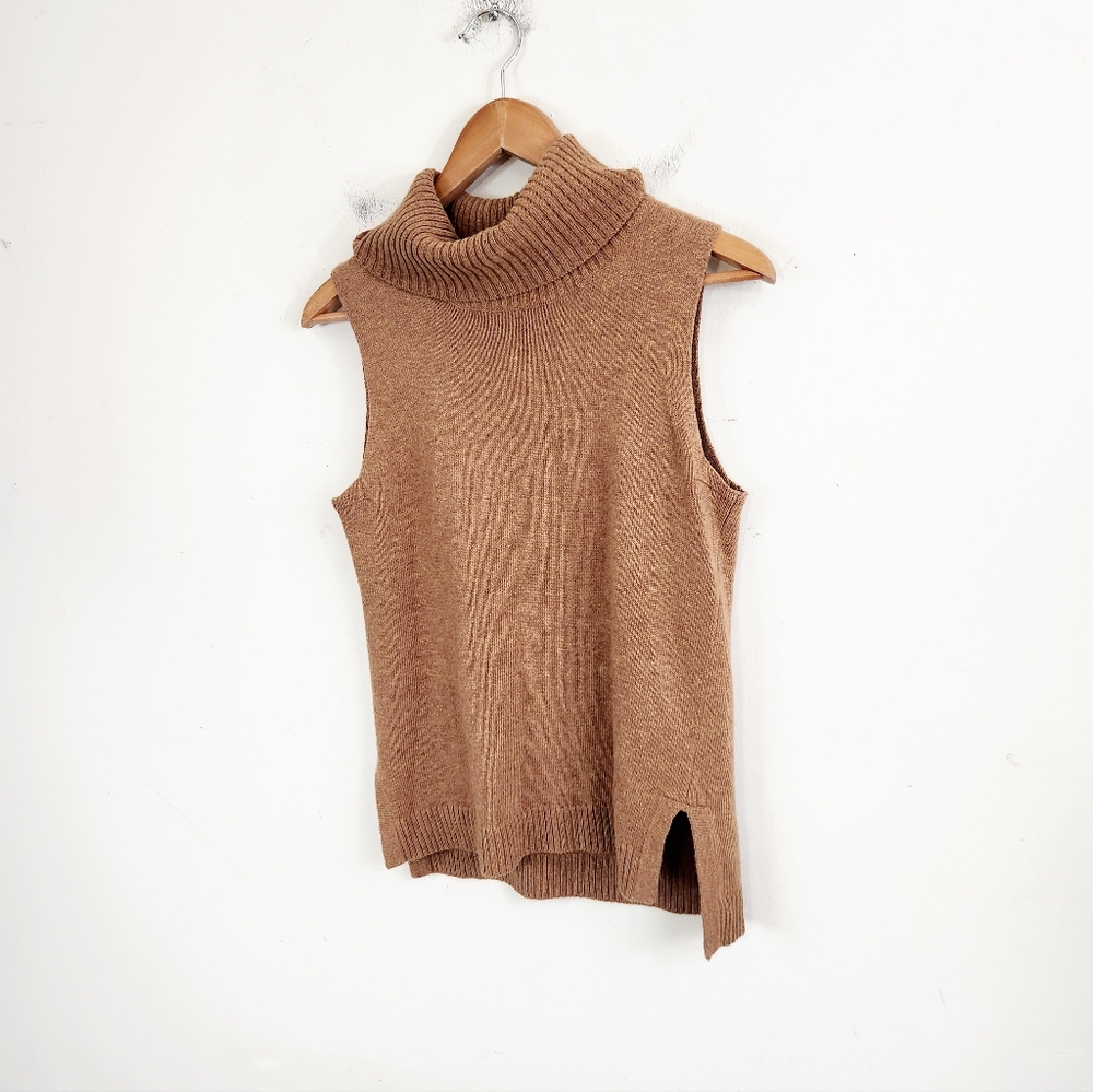 J.crew Turtleneck sleeveless sweater - Picture 2 of 6